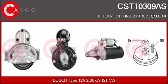 Casco CST10309AS - Motorino d'avviamento autozon.pro