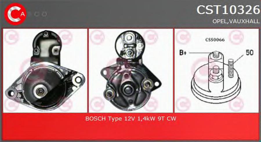 Casco CST10326 - Motorino d'avviamento autozon.pro