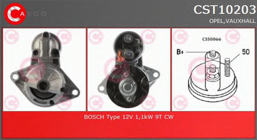 Casco CST10203 - Motorino d'avviamento autozon.pro