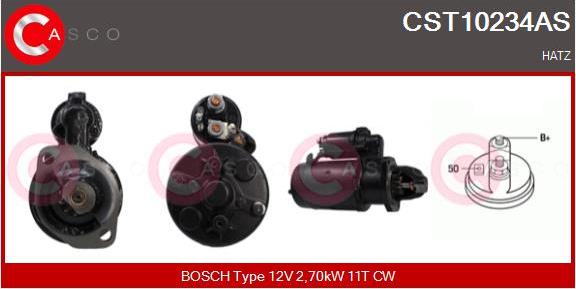 Casco CST10234AS - Motorino d'avviamento autozon.pro