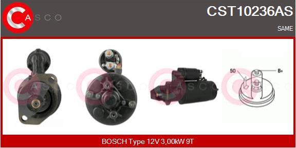 Casco CST10236AS - Motorino d'avviamento autozon.pro