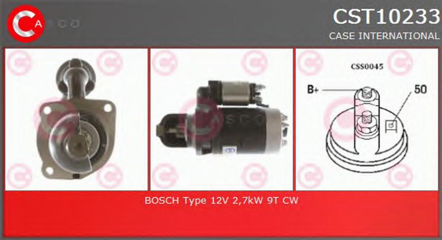 Casco CST10233 - Motorino d'avviamento autozon.pro