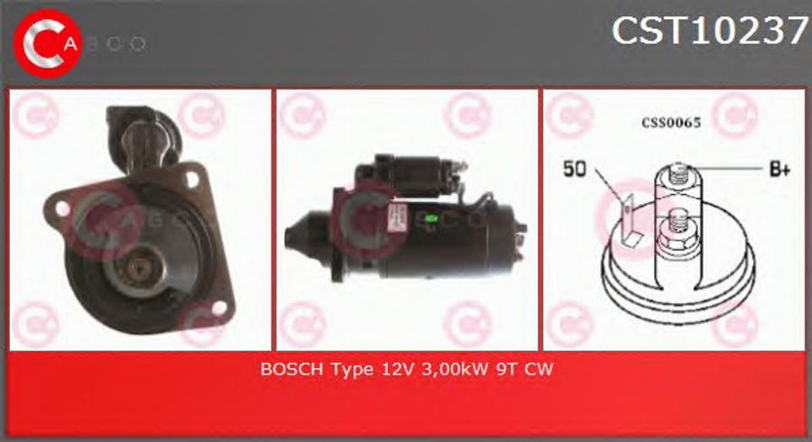 Casco CST10237 - Motorino d'avviamento autozon.pro