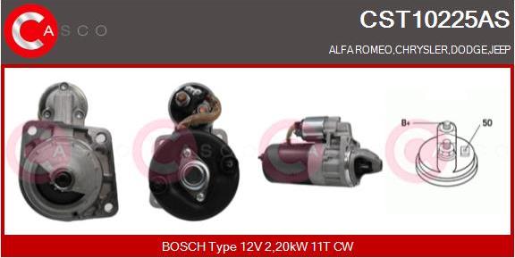 Casco CST10225AS - Motorino d'avviamento autozon.pro