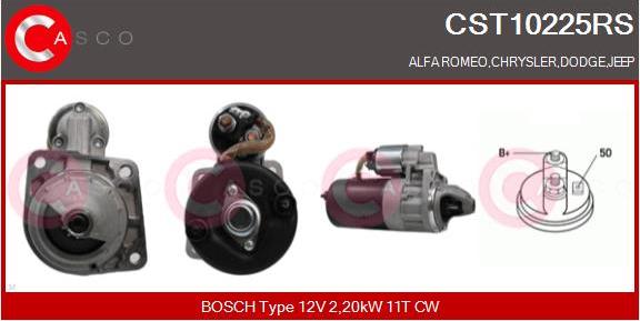 Casco CST10225RS - Motorino d'avviamento autozon.pro