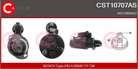 Casco CST10707AS - Motorino d'avviamento autozon.pro