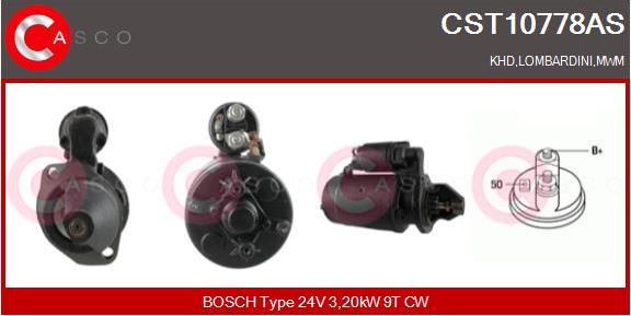 Casco CST10778AS - Motorino d'avviamento autozon.pro