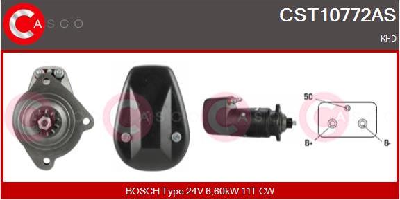 Casco CST10772AS - Motorino d'avviamento autozon.pro