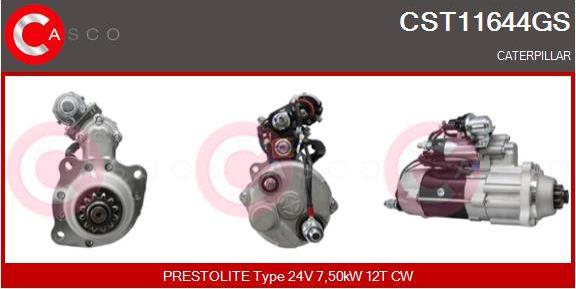 Casco CST11644GS - Motorino d'avviamento autozon.pro