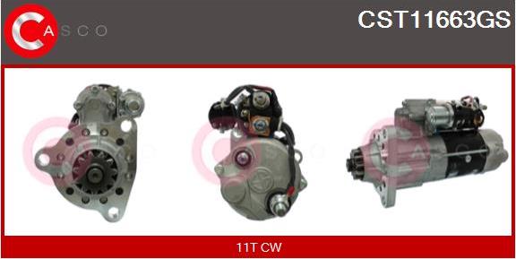 Casco CST11663GS - Motorino d'avviamento autozon.pro