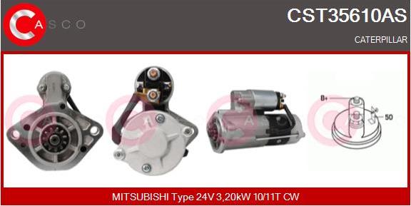 Casco CST35610AS - Motorino d'avviamento autozon.pro