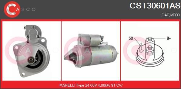 Casco CST30601AS - Motorino d'avviamento autozon.pro