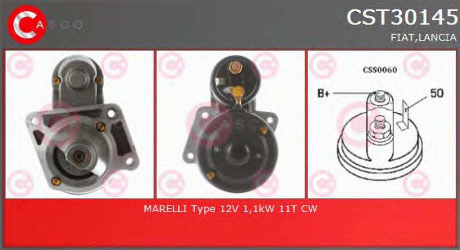 Casco CST30145 - Motorino d'avviamento autozon.pro