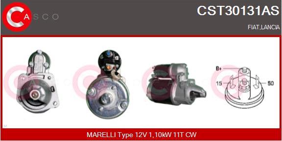 Casco CST30131AS - Motorino d'avviamento autozon.pro