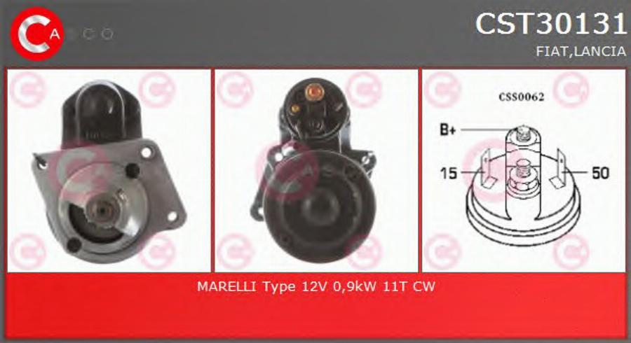 Casco CST30131 - Motorino d'avviamento autozon.pro