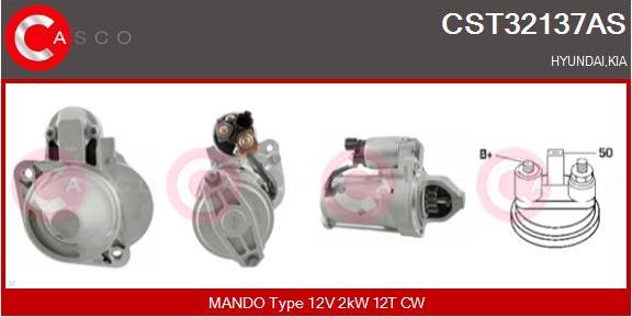 Casco CST32137AS - Motorino d'avviamento autozon.pro