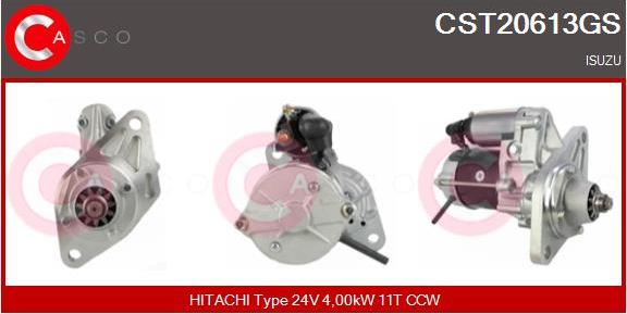 Casco CST20613GS - Motorino d'avviamento autozon.pro