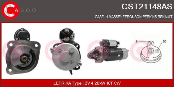 Casco CST21148AS - Motorino d'avviamento autozon.pro