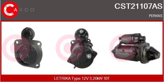 Casco CST21107AS - Motorino d'avviamento autozon.pro