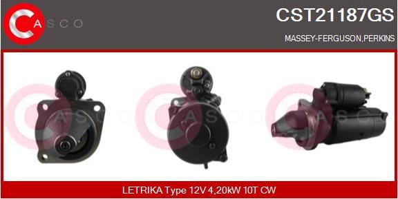 Casco CST21187GS - Motorino d'avviamento autozon.pro