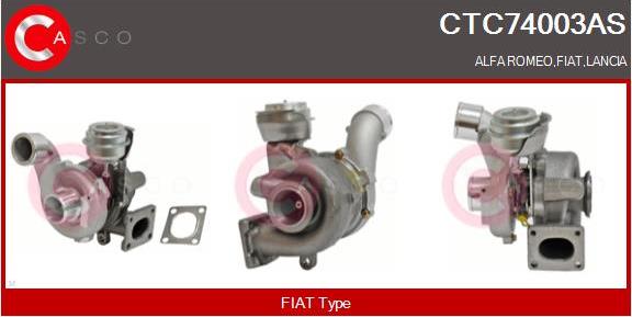 Casco CTC74003AS - Turbocompressore, Sovralimentazione autozon.pro