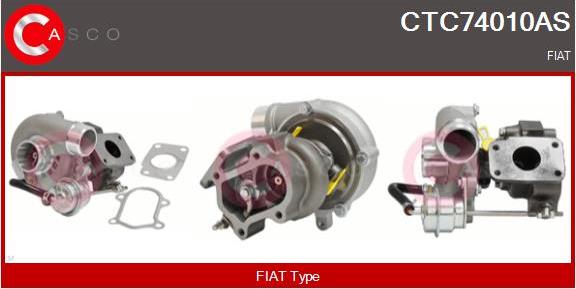 Casco CTC74010AS - Turbocompressore, Sovralimentazione autozon.pro