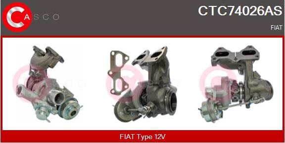 Casco CTC74026AS - Turbocompressore, Sovralimentazione autozon.pro