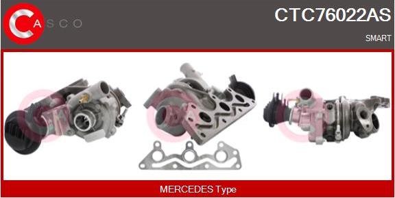 Casco CTC76022AS - Turbocompressore, Sovralimentazione autozon.pro