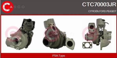 Casco CTC70003JR - Turbocompressore, Sovralimentazione autozon.pro