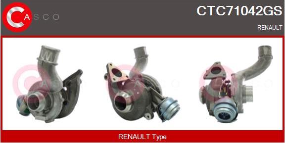 Casco CTC71042GS - Turbocompressore, Sovralimentazione autozon.pro