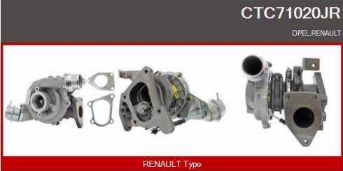 Casco CTC71020JR - Turbocompressore, Sovralimentazione autozon.pro