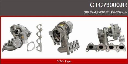 Casco CTC73000JR - Turbocompressore, Sovralimentazione autozon.pro