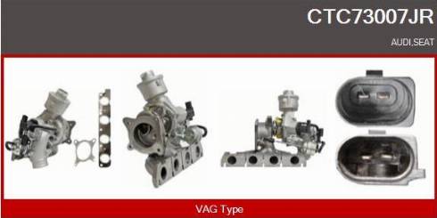 Casco CTC73007JR - Turbocompressore, Sovralimentazione autozon.pro