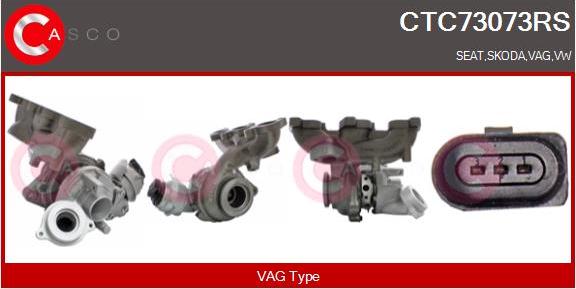 Casco CTC73073RS - Turbocompressore, Sovralimentazione autozon.pro