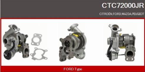 Casco CTC72000JR - Turbocompressore, Sovralimentazione autozon.pro