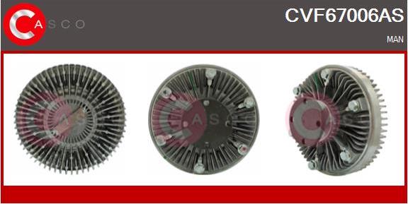 Casco CVF67006AS - Giunto di collegamento, Ventilatore radiatore autozon.pro