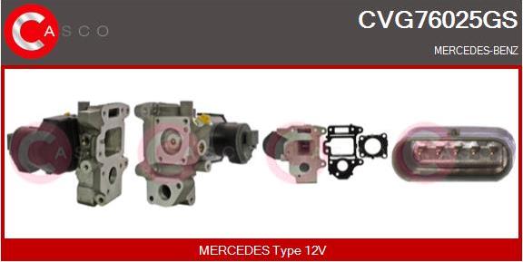 Casco CVG76025GS - Valvola ricircolo gas scarico-EGR autozon.pro