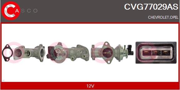 Casco CVG77029AS - Valvola ricircolo gas scarico-EGR autozon.pro