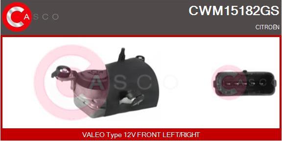 Casco CWM15182GS - Motore tergicristallo autozon.pro