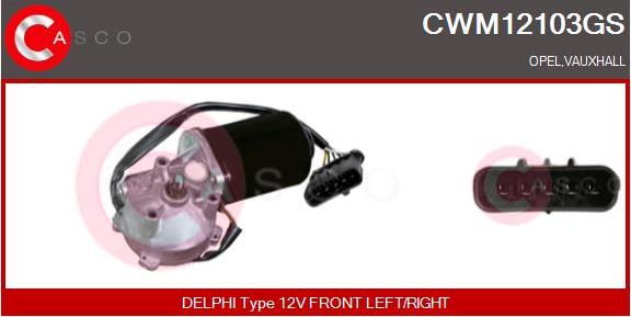 Casco CWM12103GS - Motore tergicristallo autozon.pro