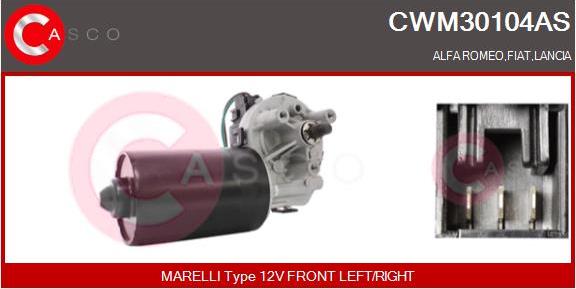 Casco CWM30104AS - Motore tergicristallo autozon.pro