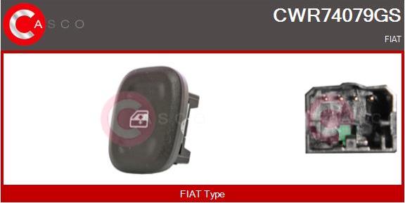 Casco CWR74079GS - Interruttore, Alzacristallo autozon.pro