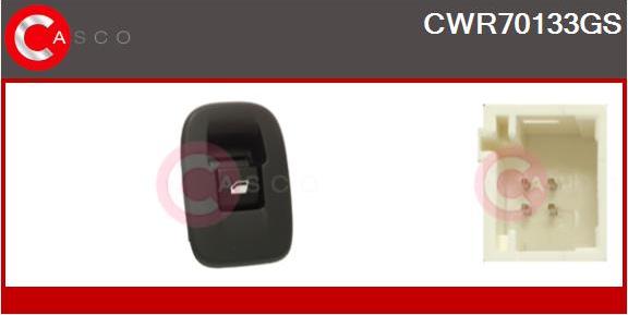 Casco CWR70133GS - Interruttore, Alzacristallo autozon.pro