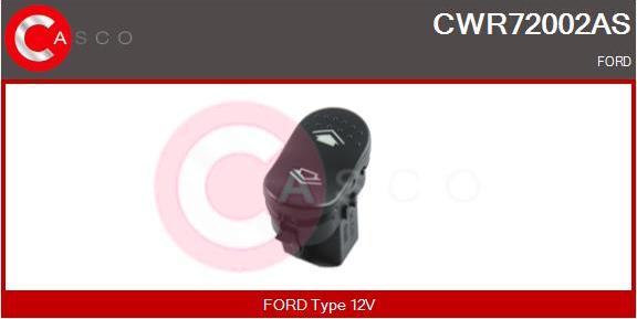 Casco CWR72002AS - Interruttore, Alzacristallo autozon.pro