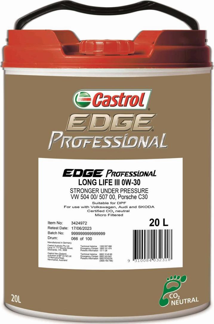 Castrol 3424972 - Olio motore autozon.pro