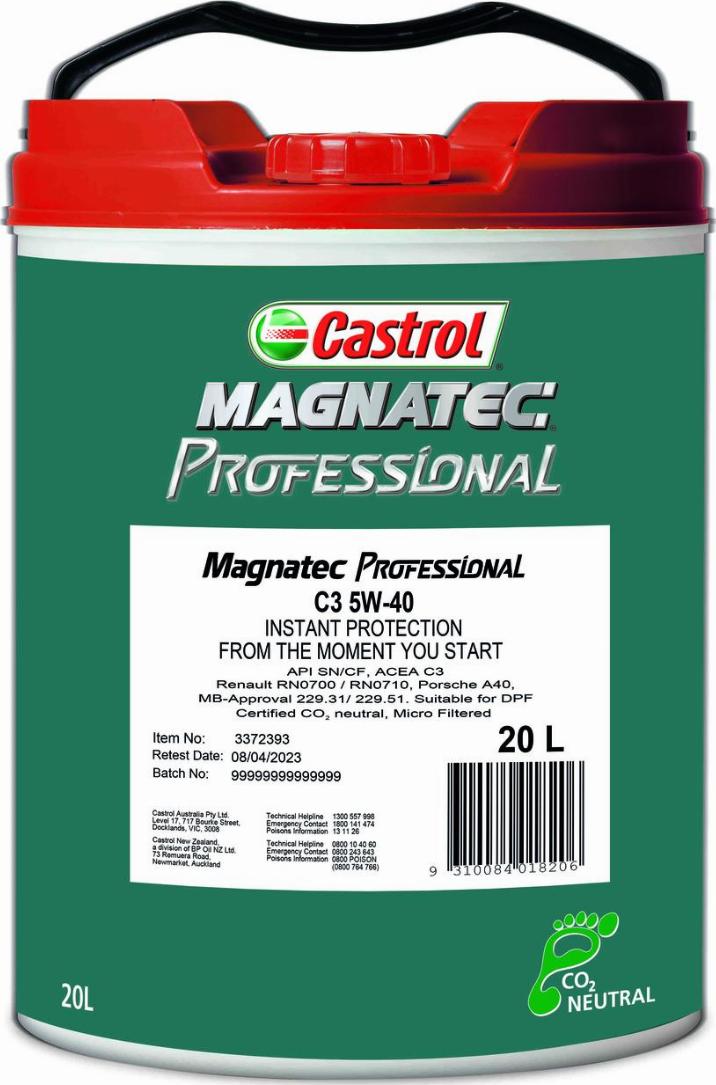 Castrol 3372393 - Olio motore autozon.pro