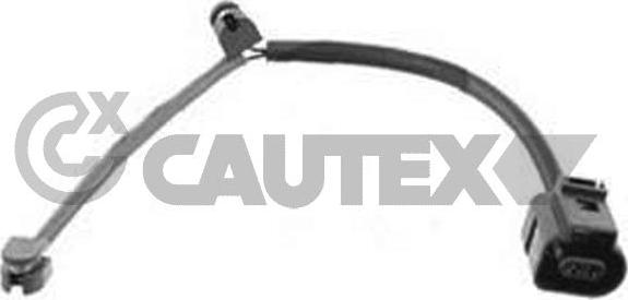 Cautex 461398 - Contatto segnalazione, Usura past. freno / mat. d'attrito autozon.pro