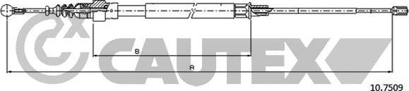 Cautex 468239 - Cavo comando, Freno stazionamento autozon.pro