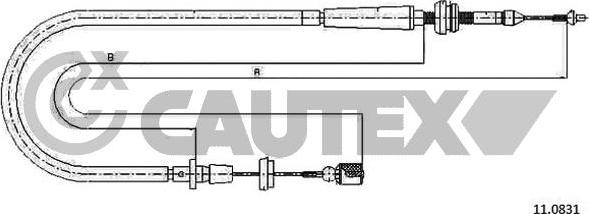 Cautex 468229 - Cavo acceleratore autozon.pro