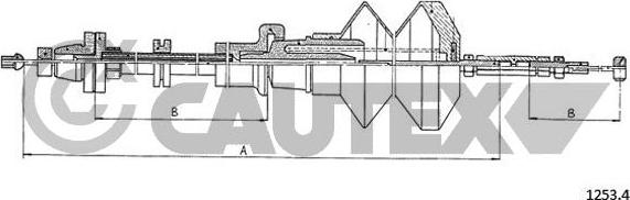 Cautex 015803 - Cavo acceleratore autozon.pro